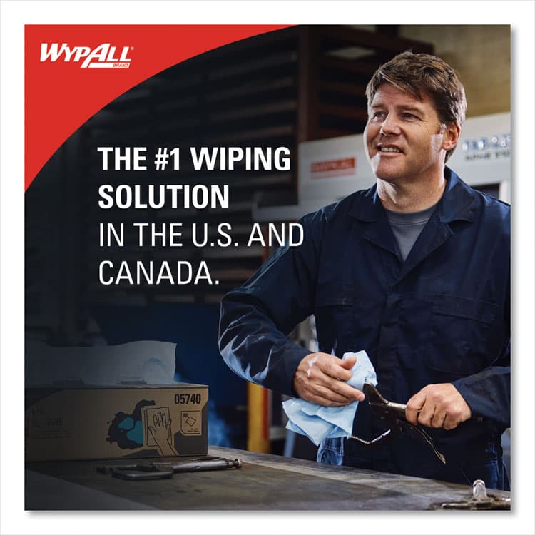 KIMBERLY CLARK L40 Towels, Jumbo Roll, 12.5 x 12.2, White, 750/Roll (KCC05007) thumbnail 2