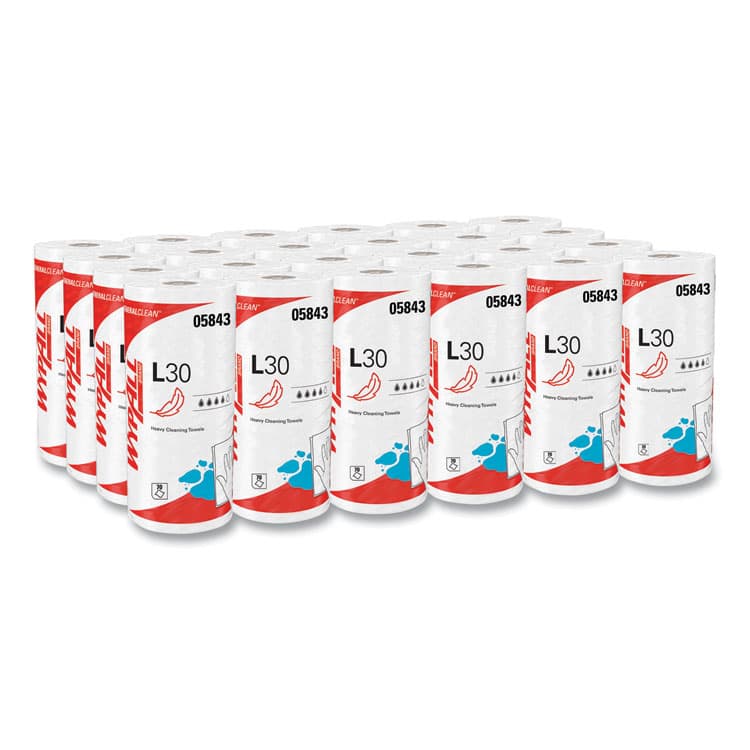 KIMBERLY CLARK L30 Towels, 11 x 10.4, White, 70 Sheets/Roll (KCC05843)