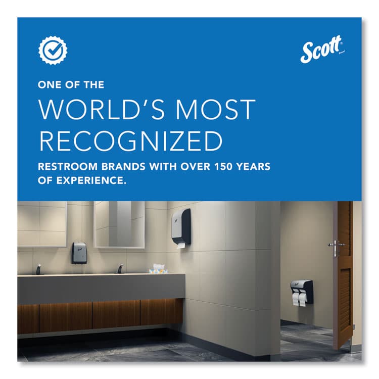 KIMBERLY CLARK Essential Coreless Jumbo Roll Tissue Dispenser for Business, 14.25 x 6 x 9.75, Black (KCC09602) thumbnail 4