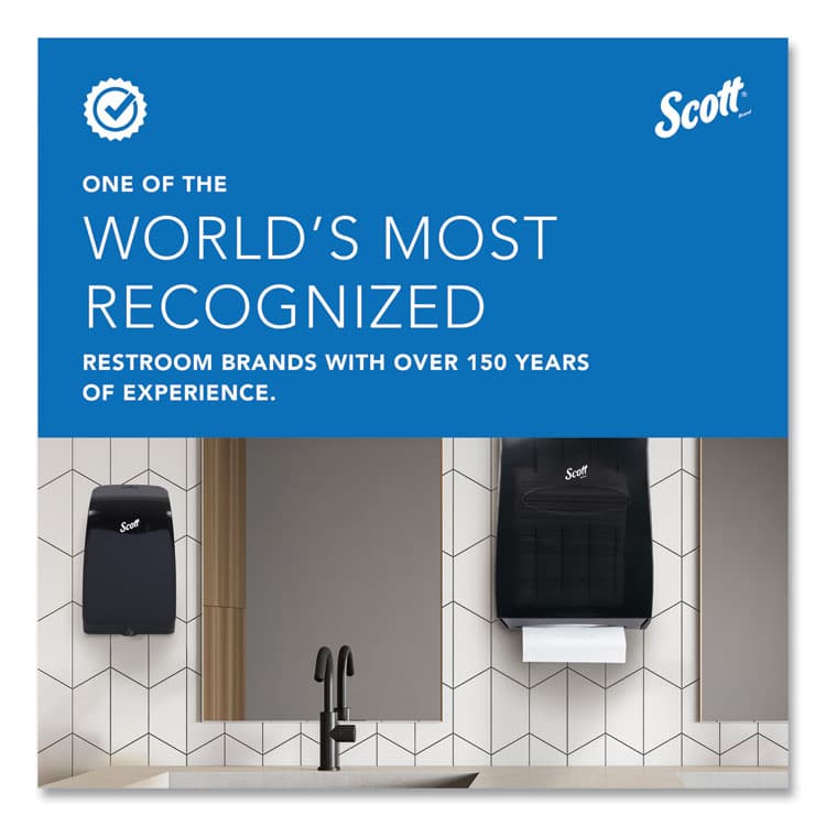 KIMBERLY CLARK Essential Manual Skin Care Dispenser, 1,000 mL, 5 x 5.25 x 8.38, White (KCC92144) thumbnail 4