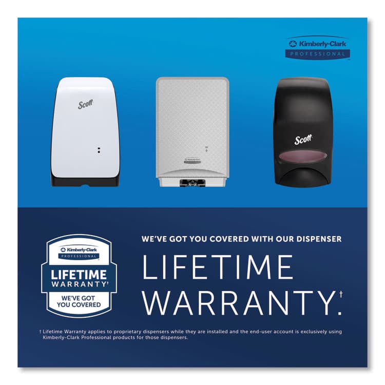 KIMBERLY CLARK Essential Manual Skin Care Dispenser, For Traditional Business, 1,000 mL, 5 x 5.25 x 8.38, Black (KCC92145) thumbnail 3