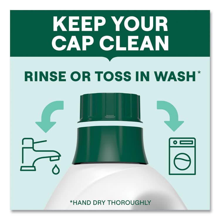 SEVENTH GENERATION Natural Liquid Laundry Detergent, Fragrance Free, 45 oz Bottle (SEV45066EA) thumbnail 3