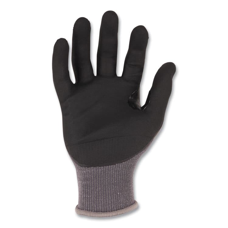 ERGODYNE CORPORATION ProFlex 7043 ANSI A4 Nitrile Coated CR Gloves, EN388: 4X42D, 9" Long, X-Large, Gray, Pair (EGO10525) thumbnail 2