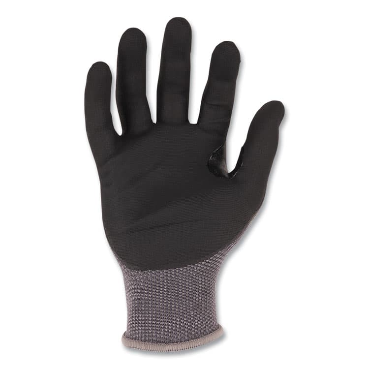 ERGODYNE CORPORATION ProFlex 7043 ANSI A4 Nitrile Coated CR Gloves, EN388: 4X42D, 9" Long, Medium, Gray, Pair (EGO10523) thumbnail 3