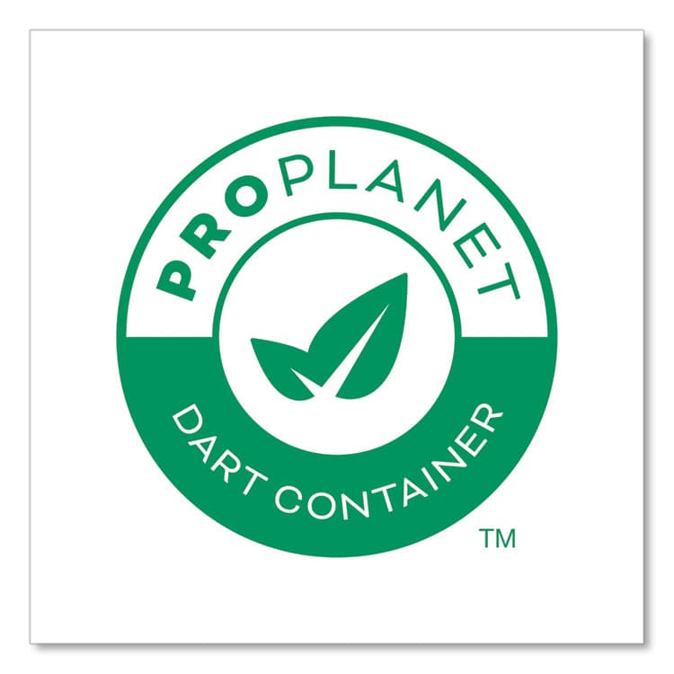 DART Compostable Paper Hot Cups, ProPlanet Seal, 8 oz, White/Green, 50/Pack (SCC378PLAPLATPK) thumbnail 2