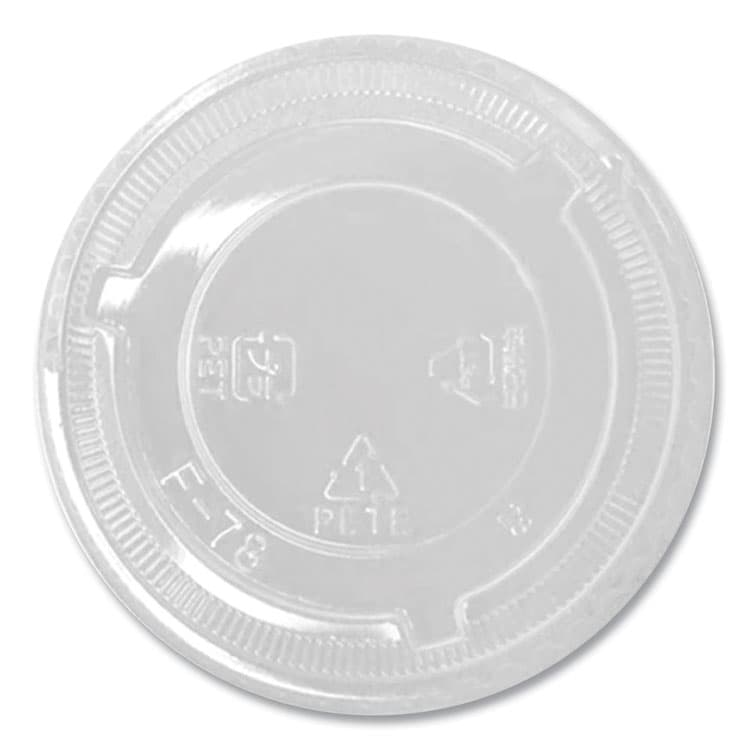 KARAT BY LOLLICUP PET Lids, No Hole Flat Lid, Fits 8 oz to 10 oz Cold Cups, Plastic, Clear, 1,000/Carton (KRTCKC78TSNH)
