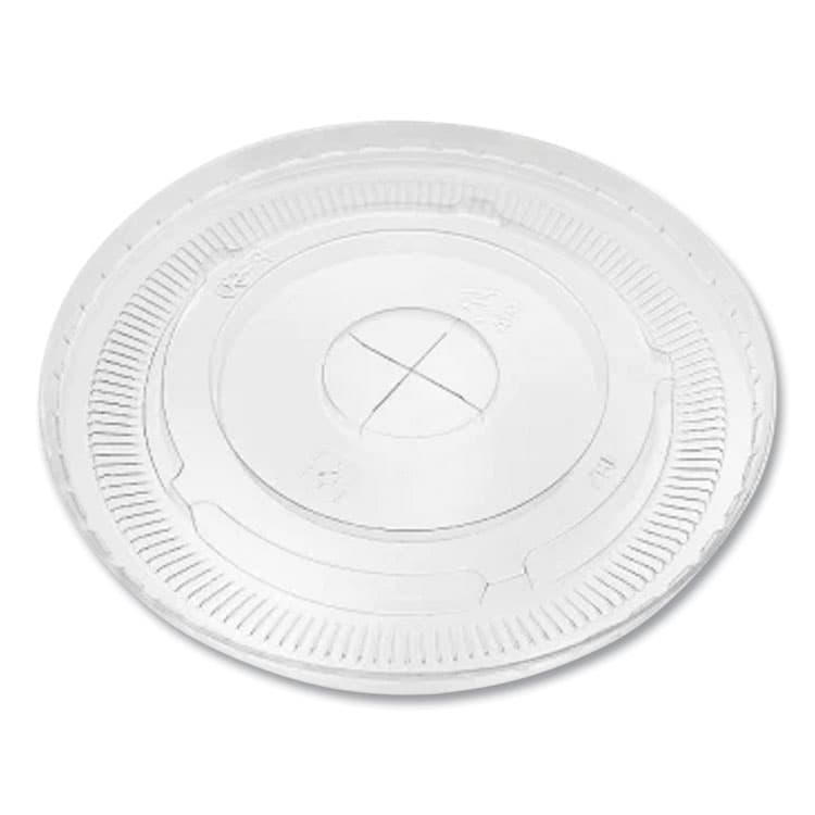 KARAT BY LOLLICUP PET Lids, Flat Lid, Fits 12 oz to 22 oz Cold Cups, Plastic, Clear, 1,000/Carton (KRTCKCL90) thumbnail 4