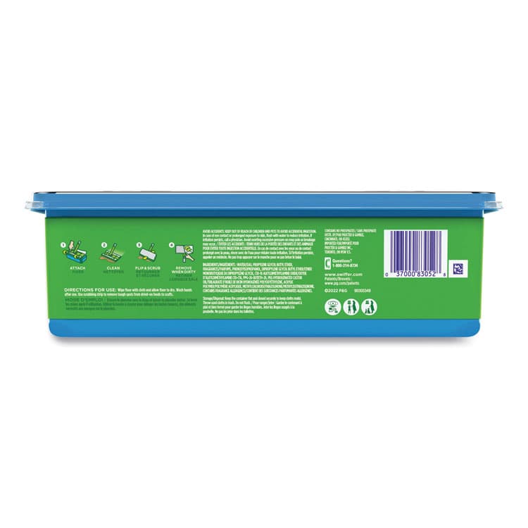 PROCTER & GAMBLE Wet Refill Cloths, 8 x 10, Gain Original Scent, White, 24/Box, 6 Boxes/Carton (PGC83052) thumbnail 2