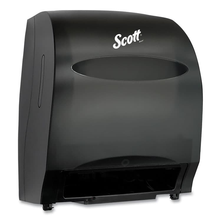 KIMBERLY CLARK Essential Electronic Hard Roll Towel Dispenser, 12.7 x 9.57 x 15.76, Black (KCC48860)