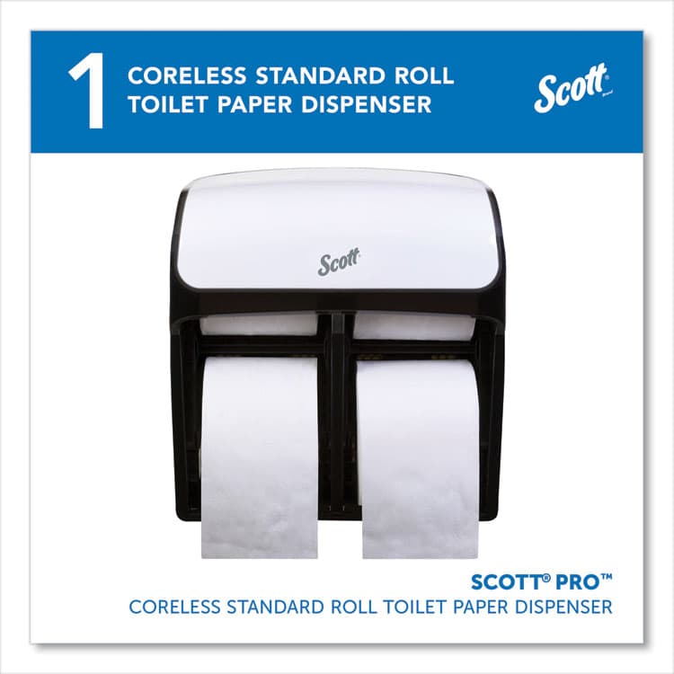 KIMBERLY CLARK Pro High Capacity Coreless SRB Tissue Dispenser, 11.25 x 6.31 x 12.75, White (KCC44517) thumbnail 2