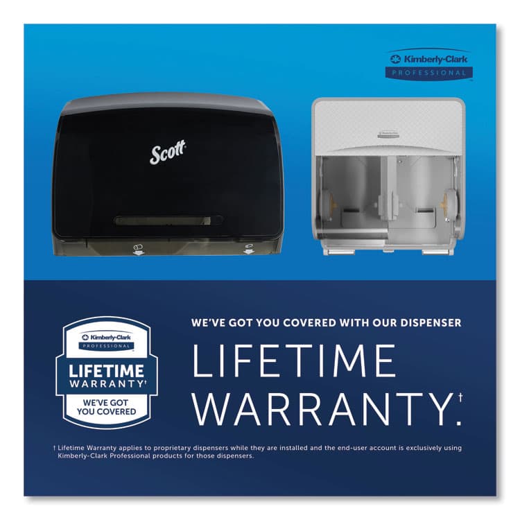 KIMBERLY CLARK Pro High Capacity Coreless SRB Tissue Dispenser, 11.25 x 6.31 x 12.75, Black (KCC44518) thumbnail 3