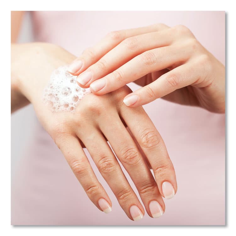 KIMBERLY CLARK Alcohol-Free Foam Hand Sanitizer, 18 oz Pump Bottle, Fragrance-Free, 4/Carton (KCC45827CT) thumbnail 4