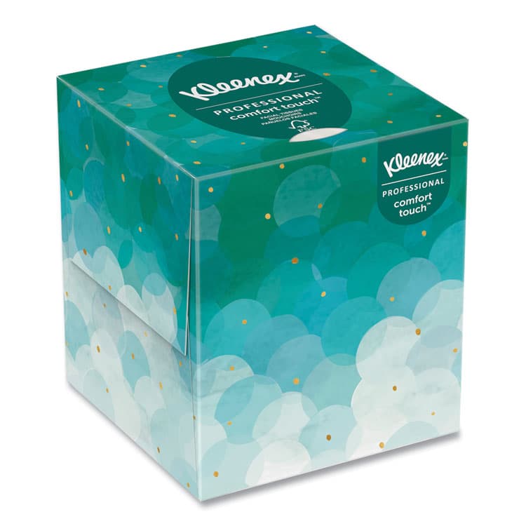 KIMBERLY CLARK Professional Facial Tissue, Pop-Up Box, 2-Ply, 90 Sheets/Box, 6 Boxes/Pack (KCC21271)