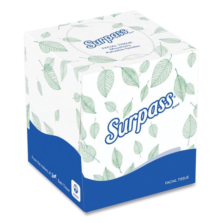 KIMBERLY CLARK Facial Tissue for Business, Pop-Up Box, 2-Ply, White, 90 Sheets/Box, 36 Boxes/Carton (KCC21320) thumbnail 2