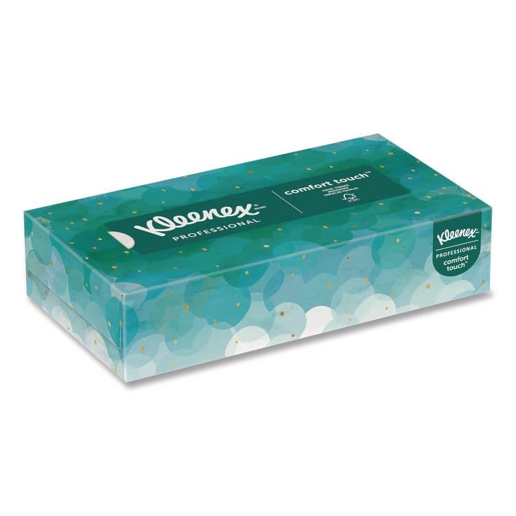 KIMBERLY CLARK White Facial Tissue for Business, Pop-Up Box, 2-Ply, 90 Sheets/Box (KCC21400BX)