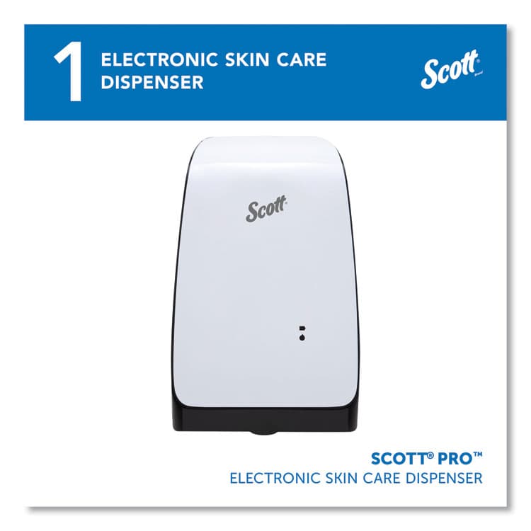 KIMBERLY CLARK Electronic Skin Care Dispenser, 1,200 mL, 7.3 x 4 x 11.7, White (KCC32499) thumbnail 2