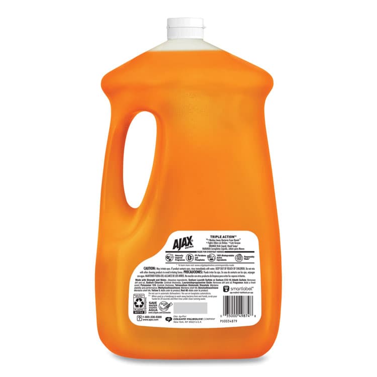 COLGATE PALMOLIVE, IPD. Dish Detergent, Orange Scent, 90 oz Bottle, 4/Carton (CPC149874) thumbnail 3
