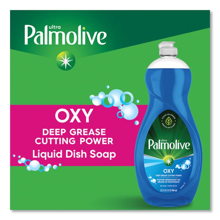 COLGATE PALMOLIVE, IPD. Oxy Dishwashing Liquid, Fresh Scent, 32 oz Bottle, 9/Carton (CPCUS04273CT) thumbnail 4