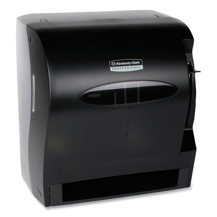 KIMBERLY CLARK Lev-R-Matic Roll Towel Dispenser, 13.75 x 9.25 x 11.75, Smoke (KCC09765)