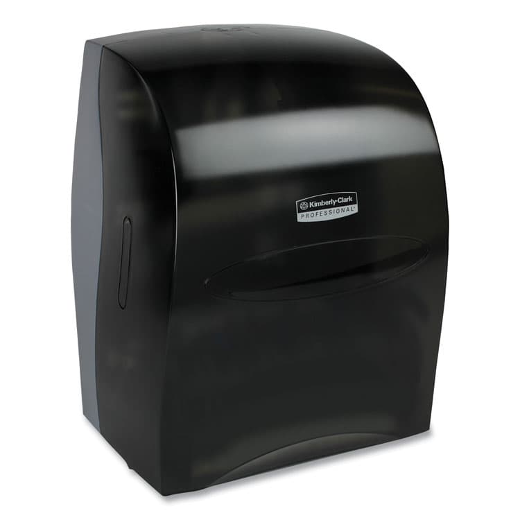 KIMBERLY CLARK Sanitouch Hard Roll Towel Dispenser, For 1.5" Core, 12.63 x 10.2 x 16.13, Smoke (KCC09990)