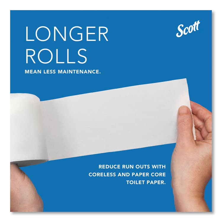 KIMBERLY CLARK Essential Coreless SRB Tissue Dispenser, 11 x 6 x 7.6, White (KCC09605) thumbnail 3