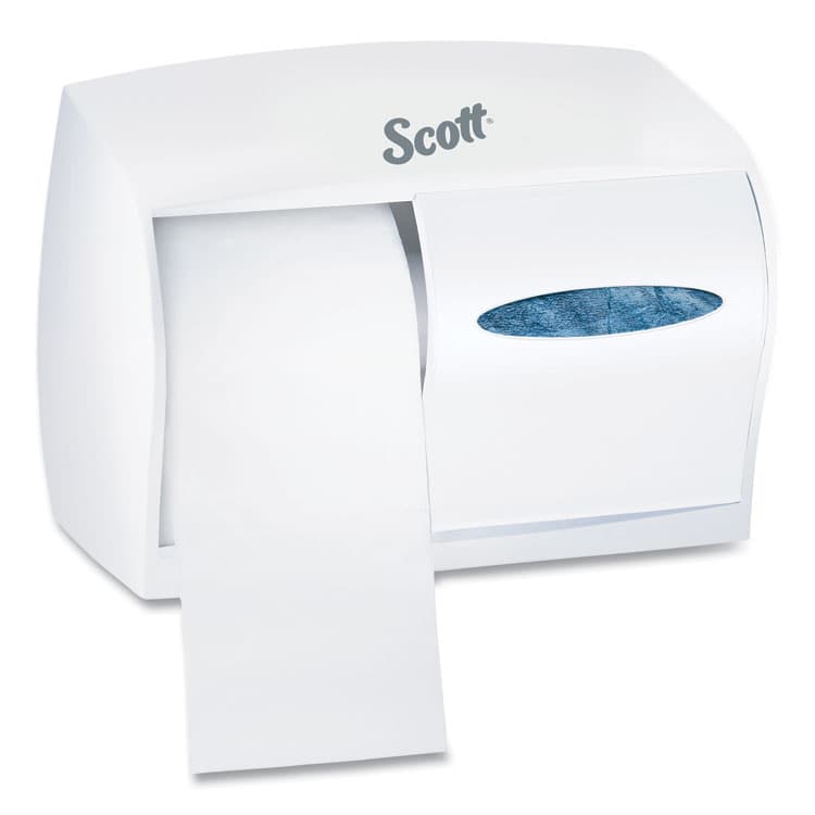 KIMBERLY CLARK Essential Coreless SRB Tissue Dispenser, 11 x 6 x 7.6, White (KCC09605)