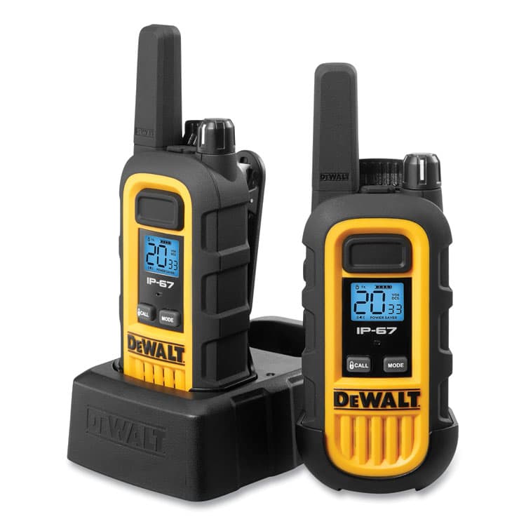 STANLEY BLACK & DECKER, . DXFRS300 Heavy-Duty Walkie Talkies, 2 Radios, 1 W, 22 Channels (SEHDXFRS300)