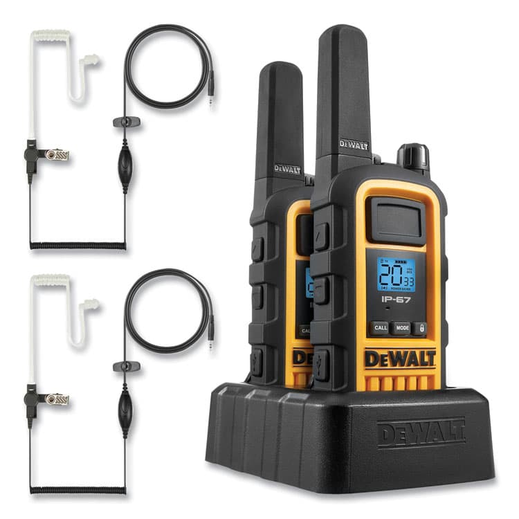 STANLEY BLACK & DECKER, . 1DXFRS800SV1 FRS Two-Way Radios, 2 Radios, 2 W, 22 Channels (SEH1DXFRS800SV1)