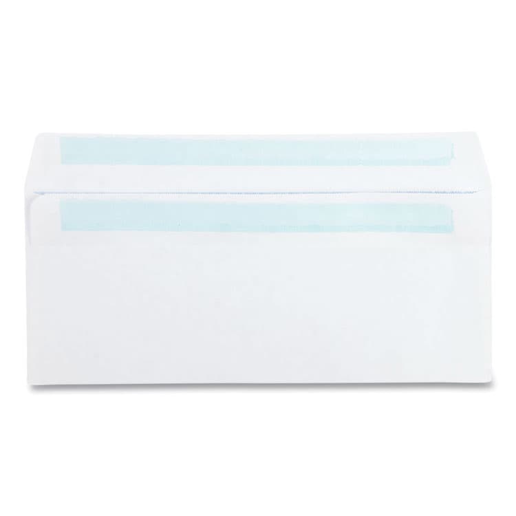 QUALITY PARK PRODUCTS Double Window Redi-Seal Security-Tinted Envelope, #8 5/8, Commercial Flap, Redi-Seal Closure, 3.63 x 8.63, White, 500/Box (QUA24539) thumbnail 2