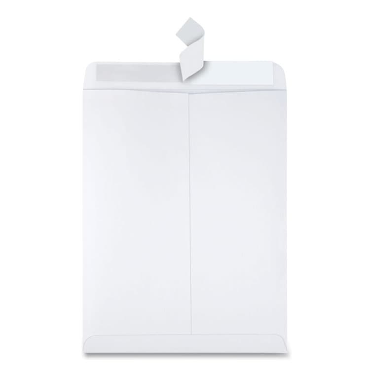QUALITY PARK PRODUCTS Redi-Strip Catalog Envelope, #13 1/2, Cheese Blade Flap, Redi-Strip Adhesive Closure, 10 x 13, White, 100/Box (QUA44782) thumbnail 3