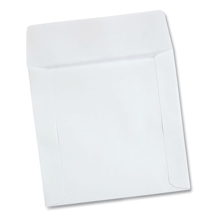 QUALITY PARK PRODUCTS CD/DVD Sleeves, 1 Disc Capacity, White, 100/Box (QUA62903) thumbnail 3