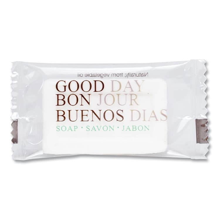 TRANSMACRO AMENITIES Amenity Bar Soap, Pleasant Scent, # 1/2, 1,000/Carton (GTP390050A)