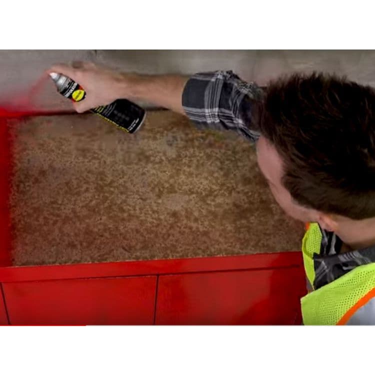 RUST-OLEUM CORPORATION Hard Hat High Performance V2100 System Rust Preventive Enamel Spray Paint, Flat Safety Red, 15 oz Aerosol Can, 6/Carton (RSTV2163838) thumbnail 2