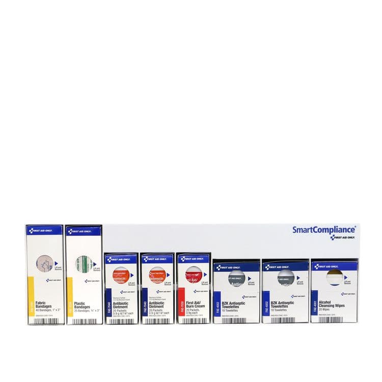 FIRST AID ONLY, . RetroFit Clean Treat and Protect, 135 Pieces, Plastic Case (FAO91232)