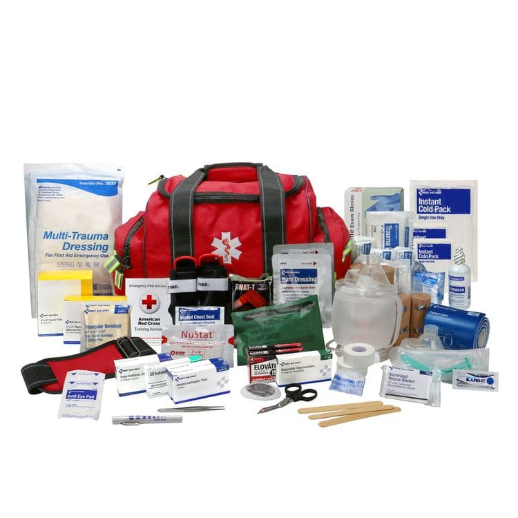 FIRST AID ONLY, . First Responder Bag, 340 Pieces, Fabric Case (FAO91392)