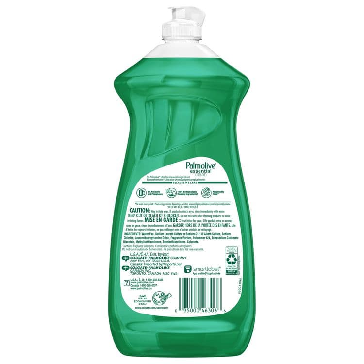 COLGATE PALMOLIVE, IPD. Dish Soap Liquid, Fresh Scent, 28 oz Bottle, 9/Carton (CPCUS06022A) thumbnail 3