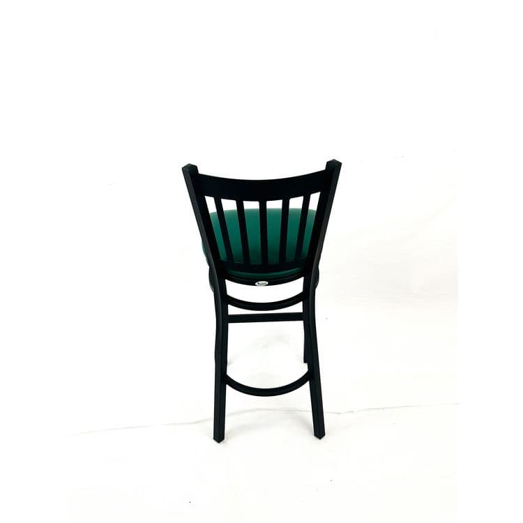 JMC FURNITURE Cobra Series Barstool, Supports Up to 300 lbs, 28.5" Seat Height, Green Seat, Black Back, Black Base (JMCCBBVSGRN) thumbnail 4