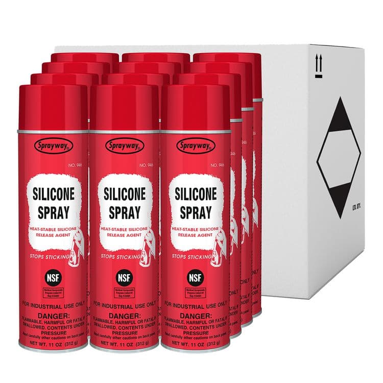 PLZ CORP Silicone Spray Release Agent, 11 oz Aerosol Spray, 12 Cans/Carton (CGC946) thumbnail 4