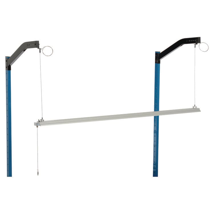 GLOBAL INDUSTRIAL Workbench LED Light Kit, Aluminum, 60" (GBE319404) thumbnail 2