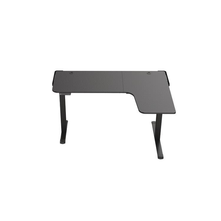 EUREKA ERGONOMIC L-Shaped Standing Desk, Right Desk, 60" x 43.69" x 29.88" to 48.38", Black (EKA01875) thumbnail 4