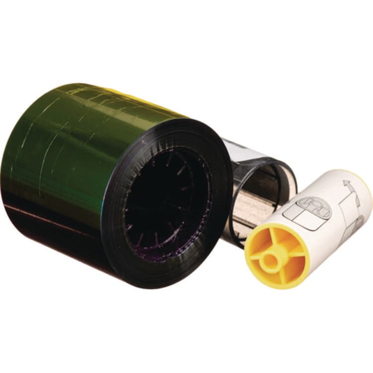 DATACARD Entrust Full Color 2-Sided Ribbon Kit, Black/Cyan/Magenta/Yellow/Topcoat Protective Layer (SRX525100005) thumbnail 4