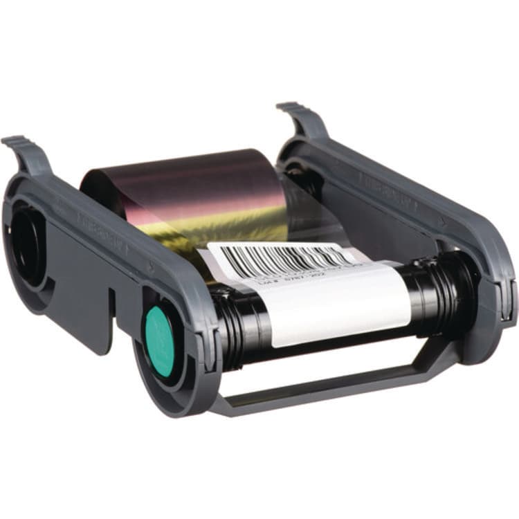 BODNO R5F208A100 YMCKO Color Ribbon, Black/Cyan/Magenta/Yellow (SRXR5F208A100) thumbnail 2