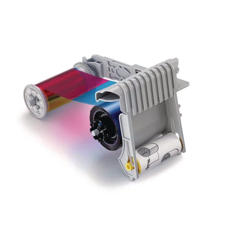 DATACARD Entrust Full Color 2-Sided Ribbon Kit, Black/Cyan/Magenta/Yellow/Topcoat Protective Layer (SRX525100005) thumbnail 2