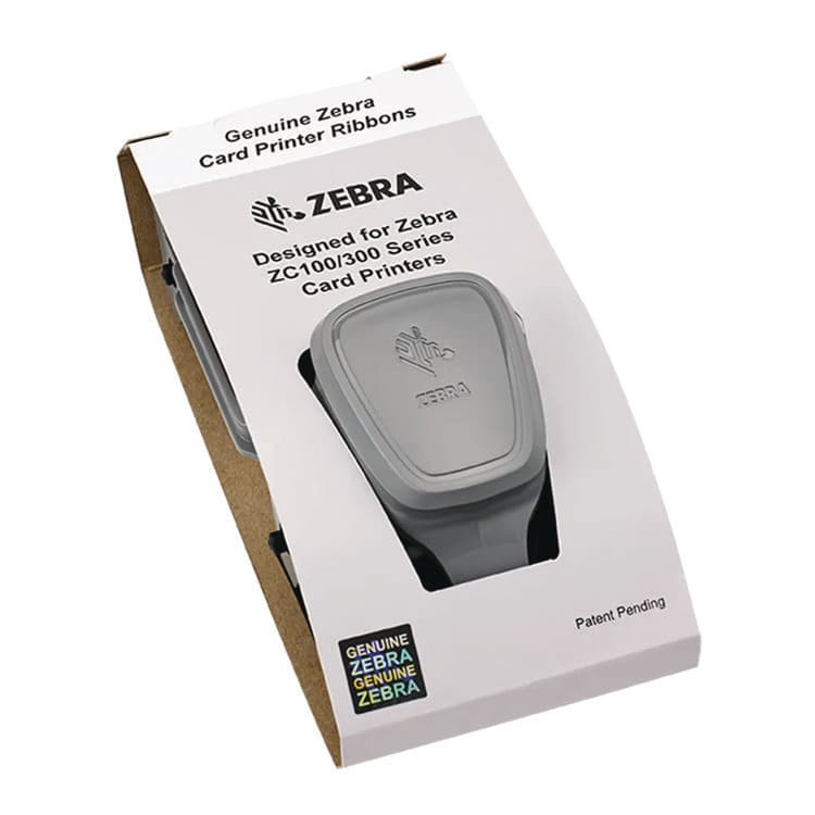 ZEBRA TECHNOLOGIES True Colors 2-Sided Wax Ribbon, Black/Cyan/Magenta/Yellow (SRX800300360) thumbnail 2