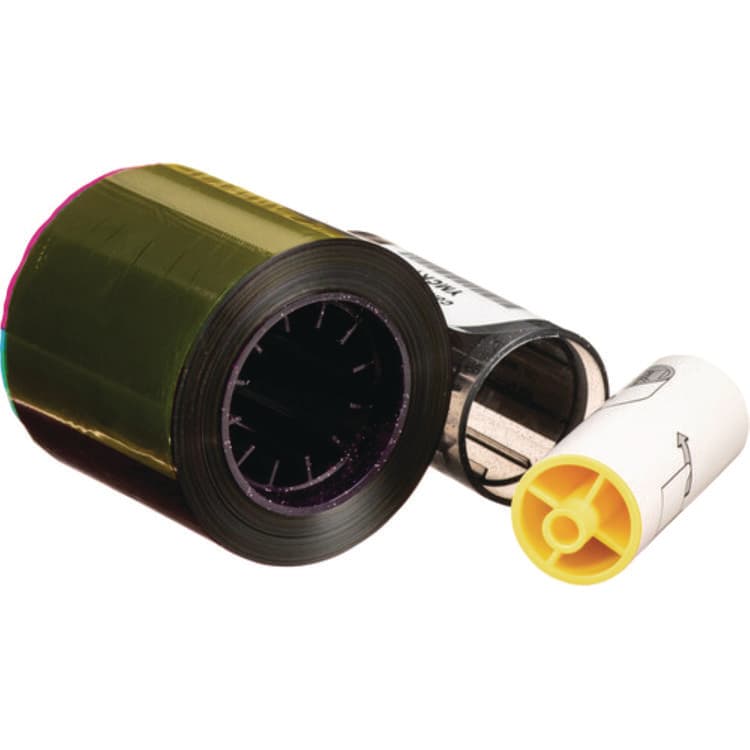 DATACARD Entrust Full Color Ribbon Kit, Black/Cyan/Magenta/Yellow/Topcoat Protective Layer (SRX525100004) thumbnail 2