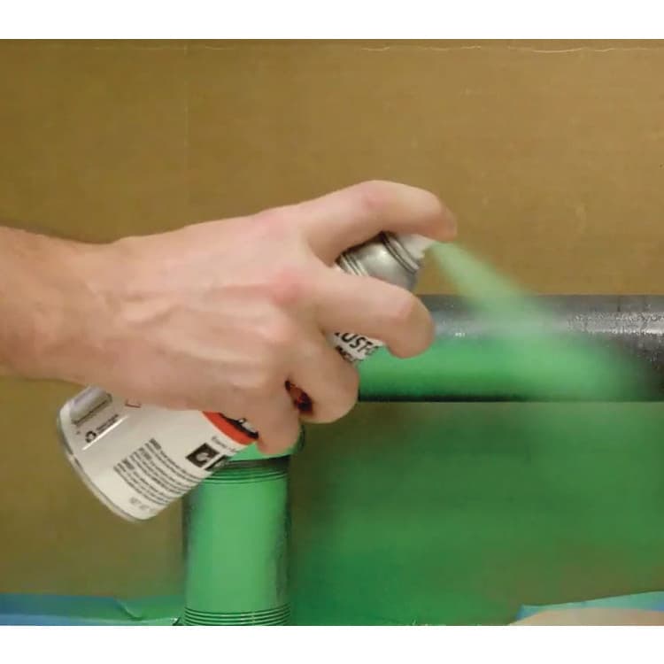 RUST-OLEUM CORPORATION Industrial Choice 1600 System Multi-Purpose Enamel Spray Paint, Flat Gray, 12 oz Aerosol Can, 6/Carton (RST1680830V) thumbnail 4