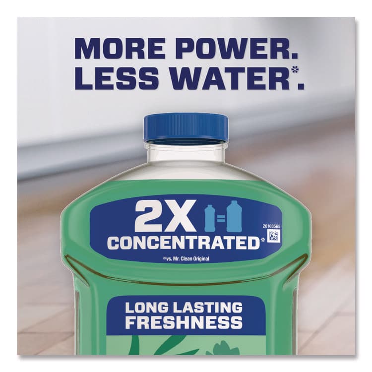 PROCTER & GAMBLE Multipurpose Cleaning Solution with Febreze, Meadows and Rain, 64 oz Bottle, 4/Carton (PGC10725) thumbnail 3