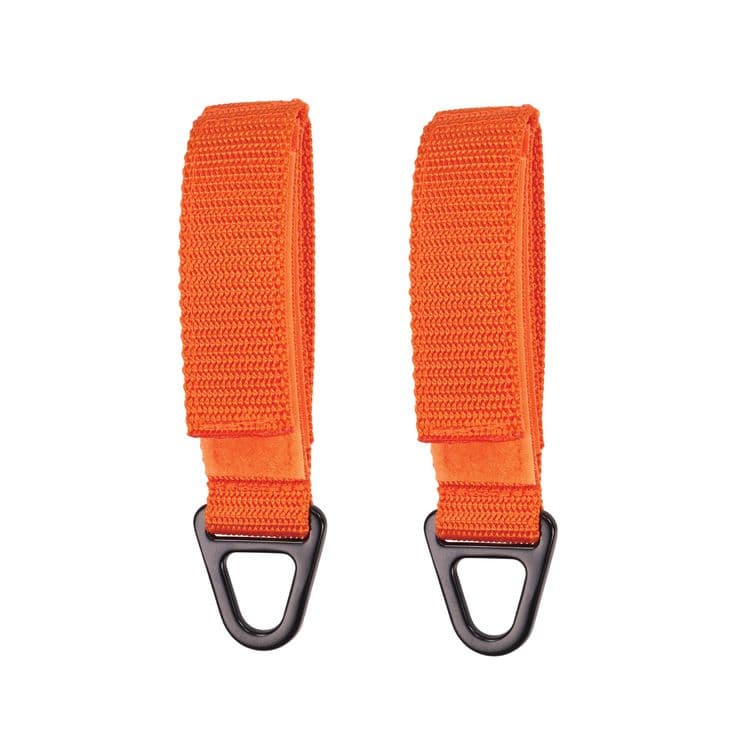 ERGODYNE CORPORATION Squids 3172 Anchor Strap Hook and Loop Closure for Tool Tethering, 5 lb Max Working Capacity, 5" Long, Orange, 2/Pack (EGO19172)