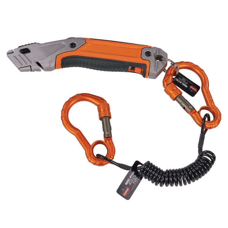 ERGODYNE CORPORATION Squids 3785 Split Ring Tool Attachment, 2 lb Max Working Capacity, 1" dia, Silver, 10/Pack (EGO19785) thumbnail 4