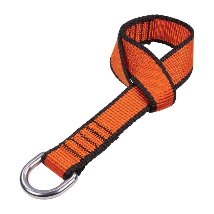 ERGODYNE CORPORATION Squids 3174 Anchor Choke Strap for Tool Tethering, 25 lb Max Safe Working Capacity, 15" Long, Orange (EGO19174)